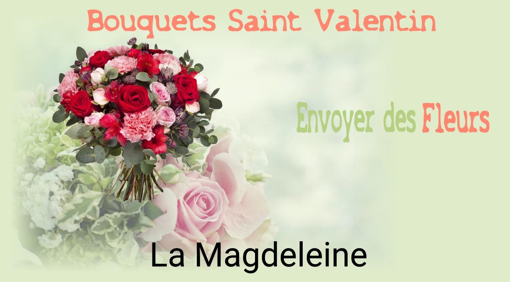 Roses de Saint-Valentin livrées à La Magdeleine